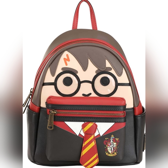 Loungefly Harry Potter Face Mini Backpack - Picture 7 of 7